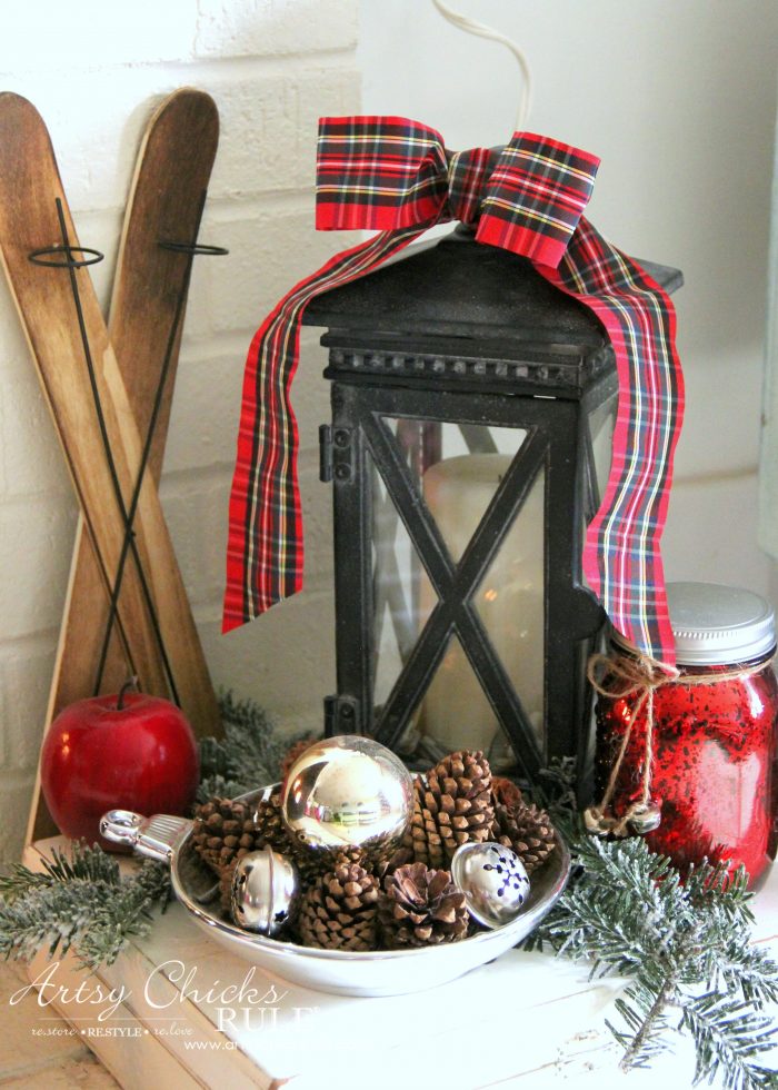 Christmases Past artsychicksrule.com #Christmaspast #Christmasdecor #DIYChristmas Christmasdecorideas