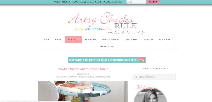 Brand New Year, Brand New Look!! artsychicksrule.com