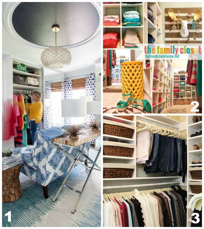 Master Closet Makeover Ideas & Inspiration! Tons of tips on organizing, storage solutions & more! artsychicksrule.com #masterclosetmakeover #masterclosetideas #masterclosetinspiration #mastercloset