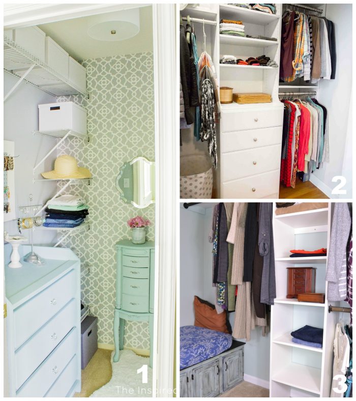 Master Closet Makeover Ideas & Inspiration! Tons of tips on organizing, storage solutions & more! artsychicksrule.com #masterclosetmakeover #masterclosetideas #masterclosetinspiration #mastercloset