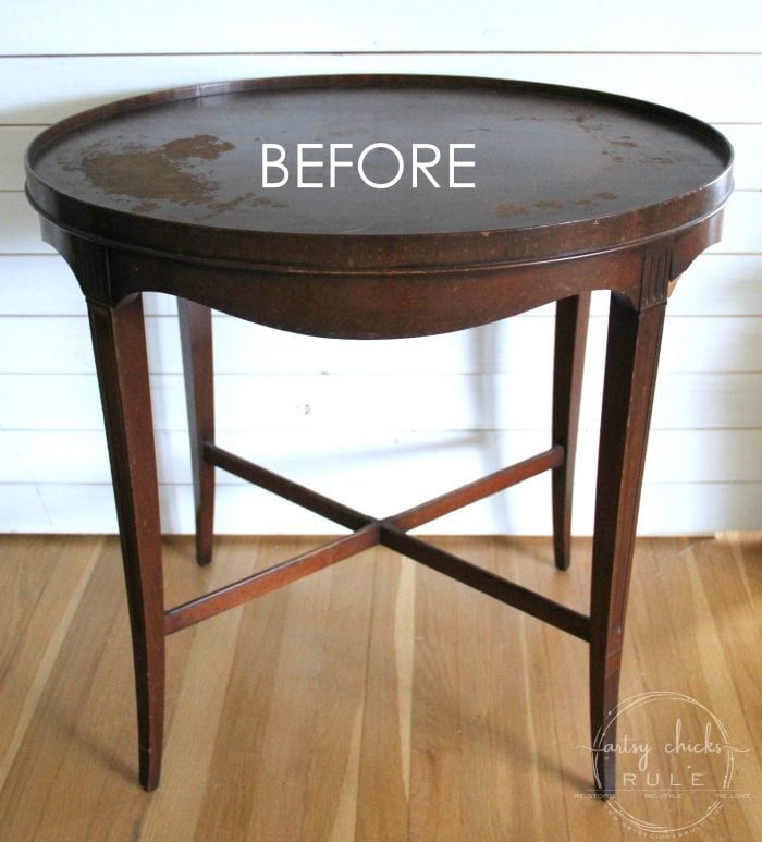 Layered Chalk Paint Makeover (the simple how-to!)
