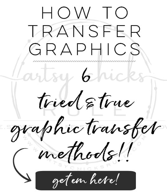 How To Transfer Graphics (transfer methods for signs, furniture & crafts)