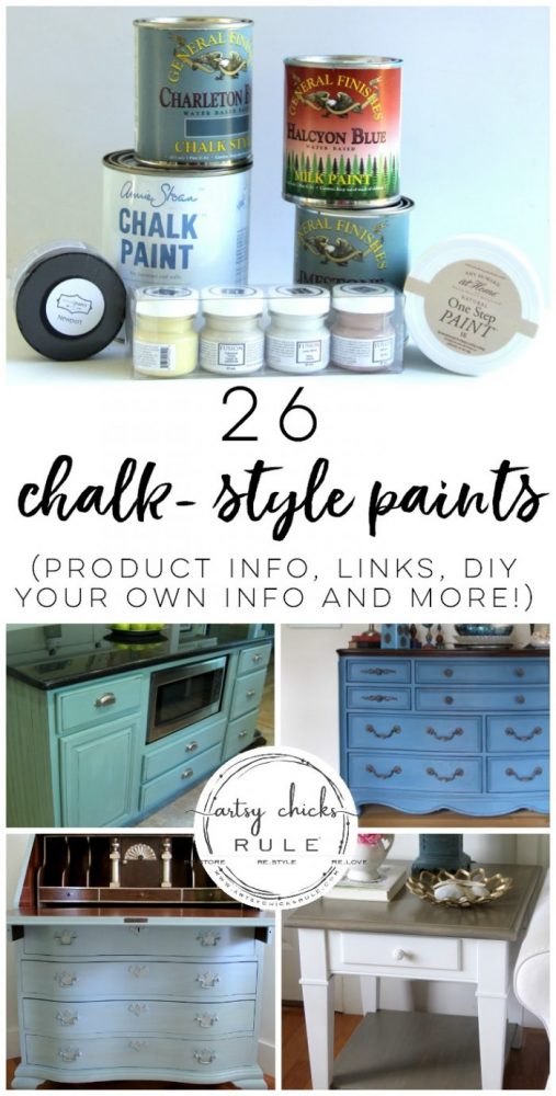 26 Types Of Chalk Style Paint For Furniture All The Details Here Artsy Rule - Annie Sloan Chalk Paint Color Chart 2017
