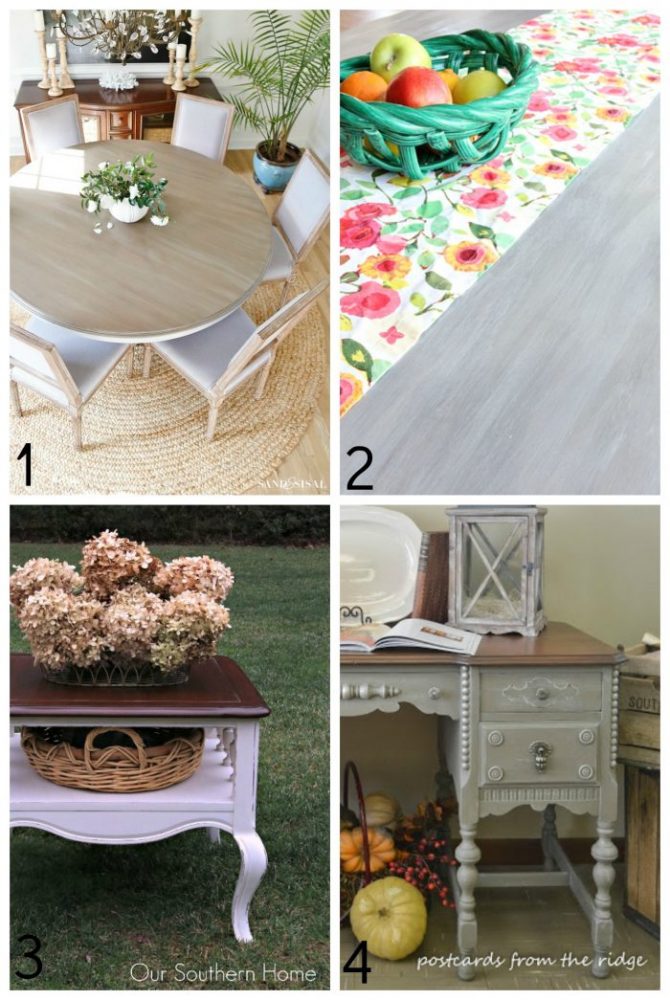 25+ Beautiful Stained Furniture Makeovers! TONS of Inspiration! artsychicksrule.com #stainedfurniture #furnituremakeovers #javagel #antiquewalnut #stainedfinish #furniturestain #furniturerefinished