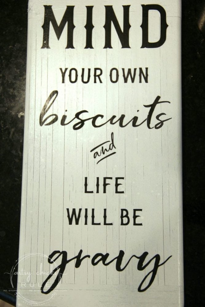 DIY Funny Kitchen Sign (& free printable!) - Artsy Chicks Rule®