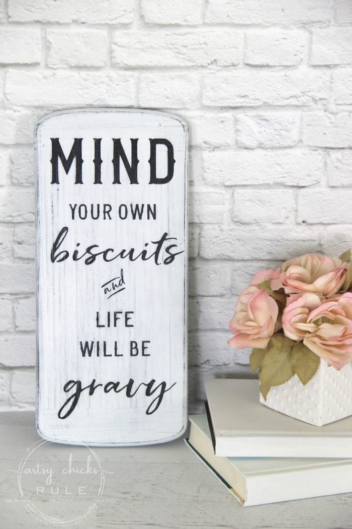 DIY Funny Kitchen Sign (& free printable!)