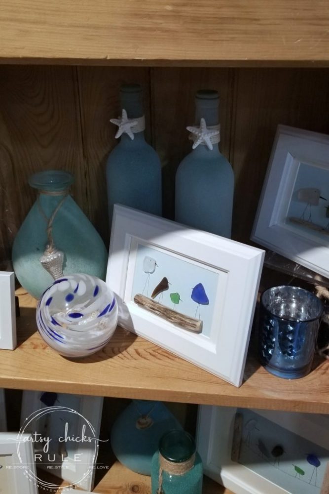 Outer Banks Places To Eat (and shop!) seaglass birds - artsychicksrule.com #outerbanks #outerbankseats #outerbanksshopping #beachdecor #coastalstyle #traveldestinations #travelideas #obx #beachtrips #coastaldestinations