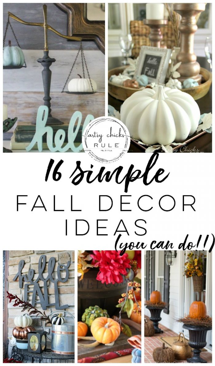 Simple Fall Decor Ideas (inspiration for your fall home!)