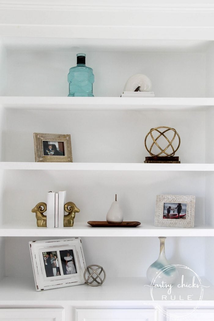 How To Style Shelves (simple decorating tips & ideas)