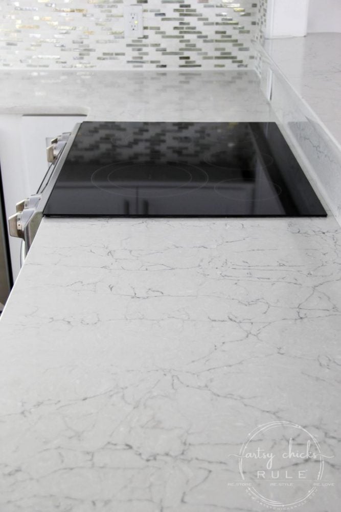 Kitchen Countertop Reveal Wilsonart Quartz Coastal Artsy