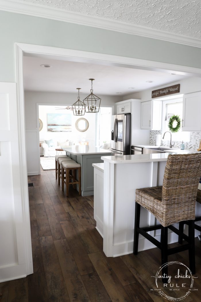 Coastal Kitchen Reveal - Life On Virginia Street