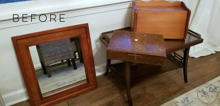 Repurposed Bread Box - Take Two!! So many uses besides bread! Great storage idea! artsychicksrule.com #repurposedbreadbox #breadboxmakeover #breadboxideas #storageideas 