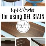 How To Use Gel Stain (and many project examples!)