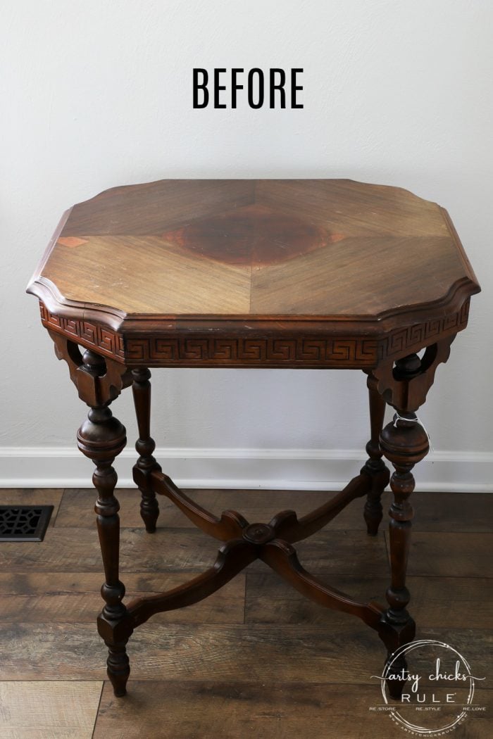 How To Restain Wood Without Stripping So Simple Artsy Rule - How To Sand And Restain Table