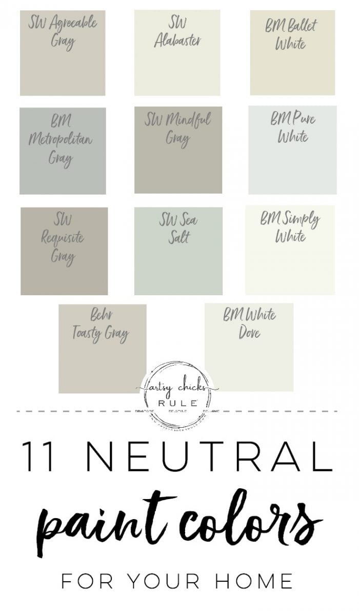 Best Neutral Paint Colors For 2025
