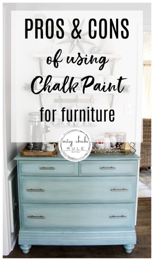 Pros And Cons Of Chalk Paint For, How To Remove Chalk Paint From Furniture