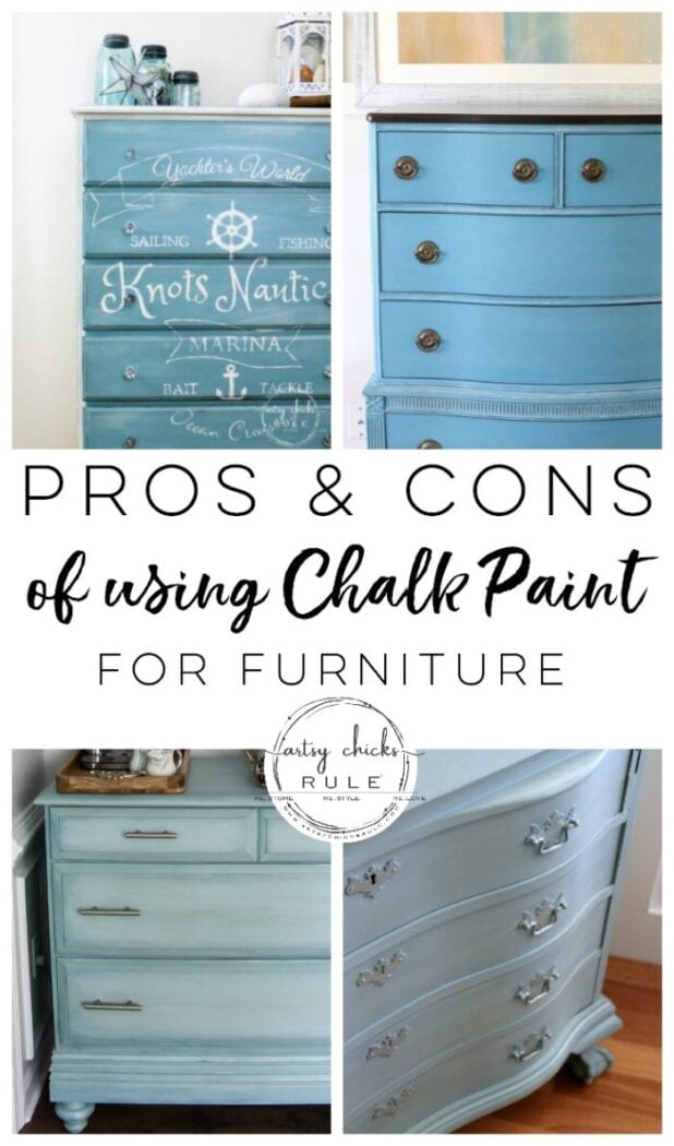 Pros And Cons Of Chalk Paint For Furniture And Some Of My