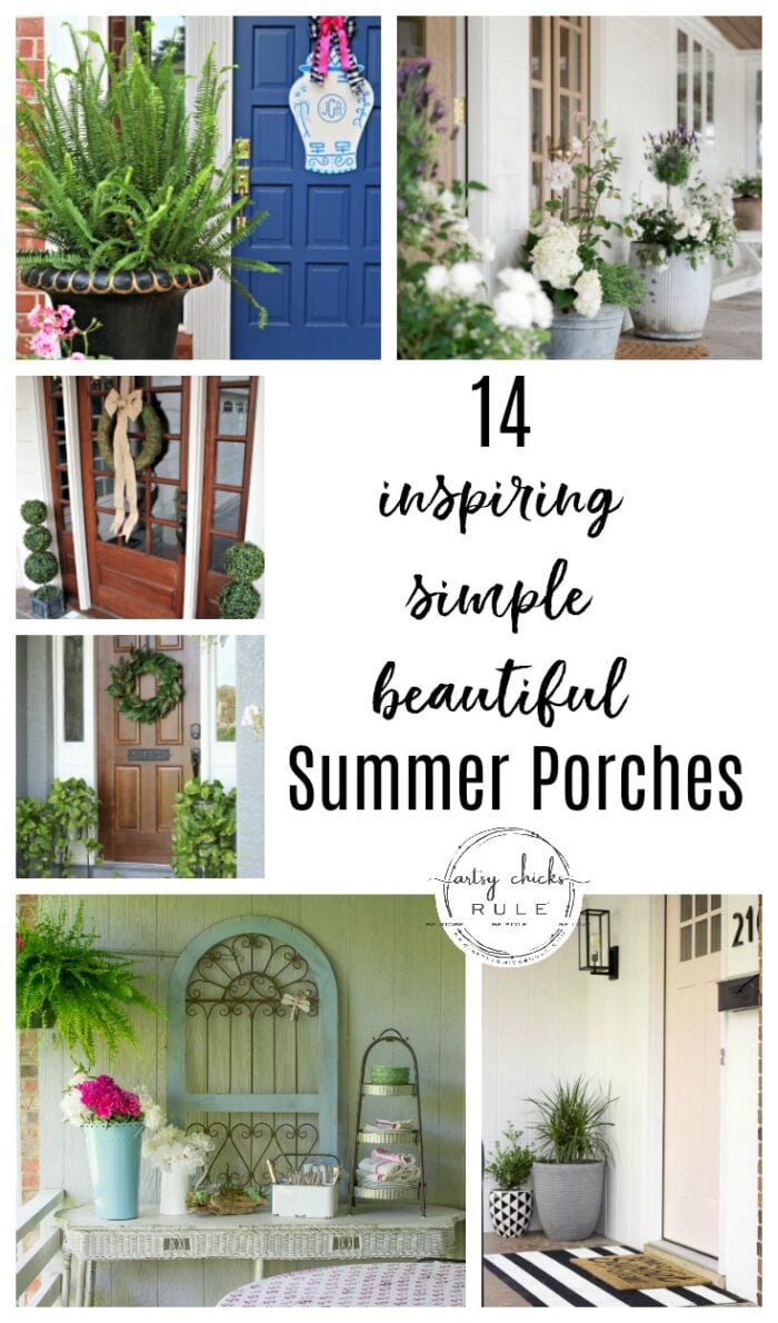 Beautiful Summer Porches (inspiration and ideas)