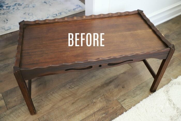 How To Tile A Table Top (or other furniture & decor, the easy way!)