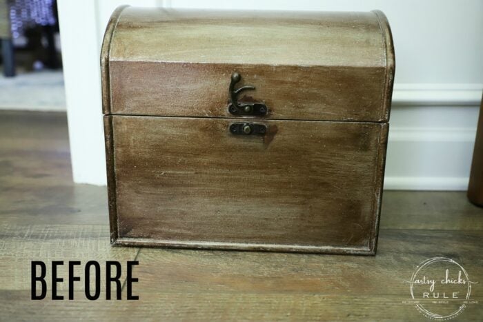 Mini Treasure Chest Makeover (with Prima Transfers) - Artsy Chicks