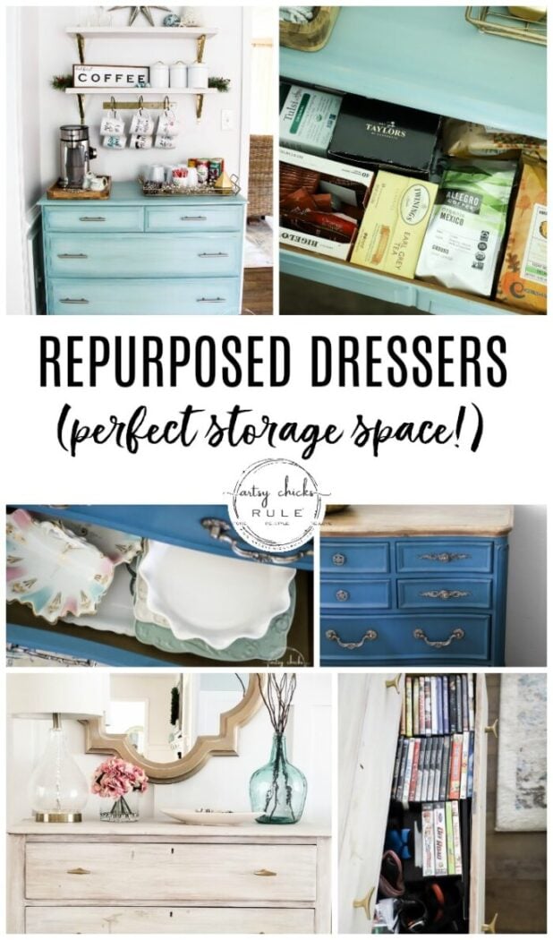 Repurposed dresser clearance