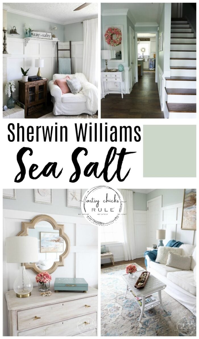 Sherwin Williams Sea Salt Exterior