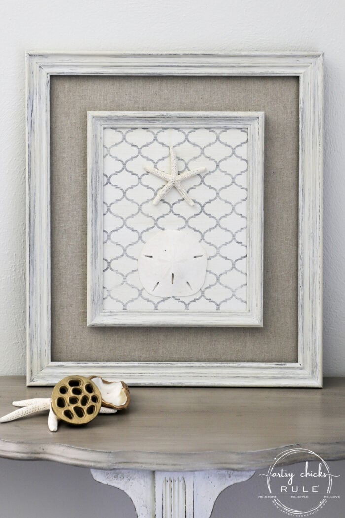 Starfish Wall Decor thrift store makeover Artsy Starfish Wall Decor thrift store makeover Artsy