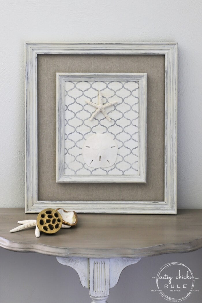 Starfish Wall Decor thrift store makeover Artsy Starfish Wall Decor thrift store makeover Artsy