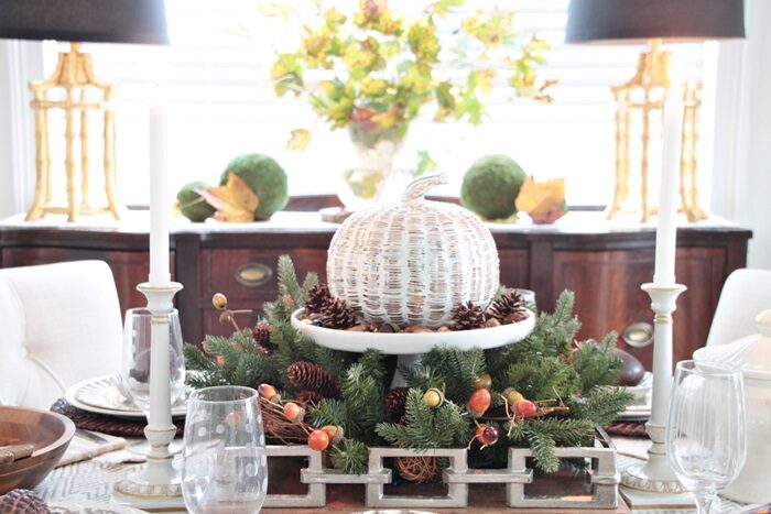 25+ Thanksgiving Table Settings...Decor & Ideas for the best table yet! Get ready for the most warm and inviting Thanksgiving this year. artsychicksrule.com #Thanksgivingtable #Thanksgivingtablesetting #Thanksgivingtableideas #falltablescape