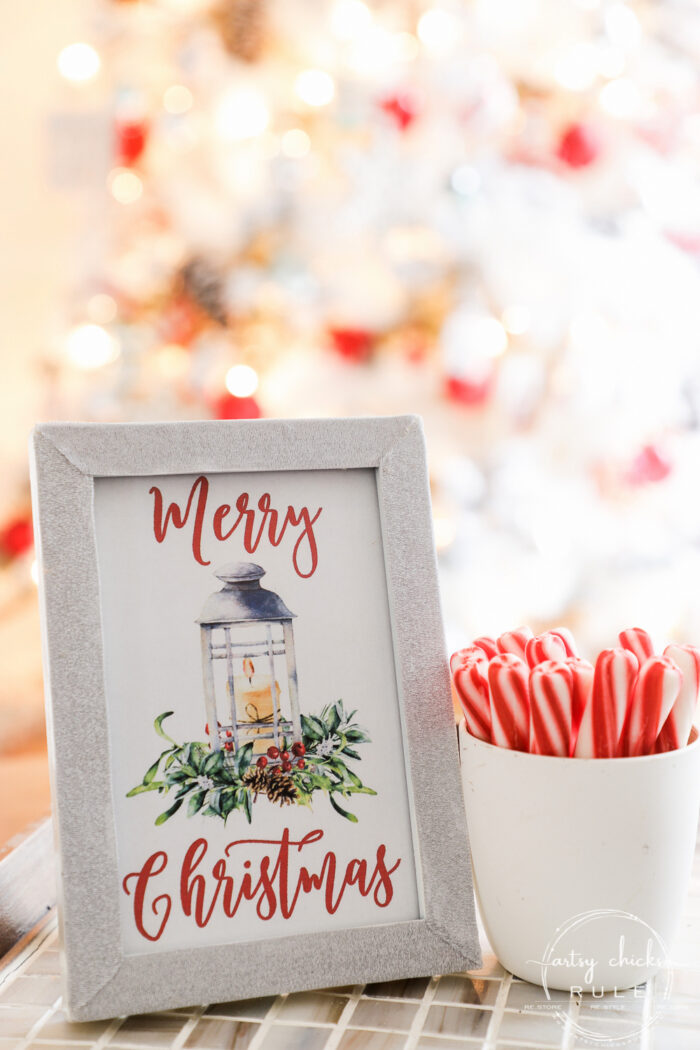 Merry Christmas Printable (free download!)