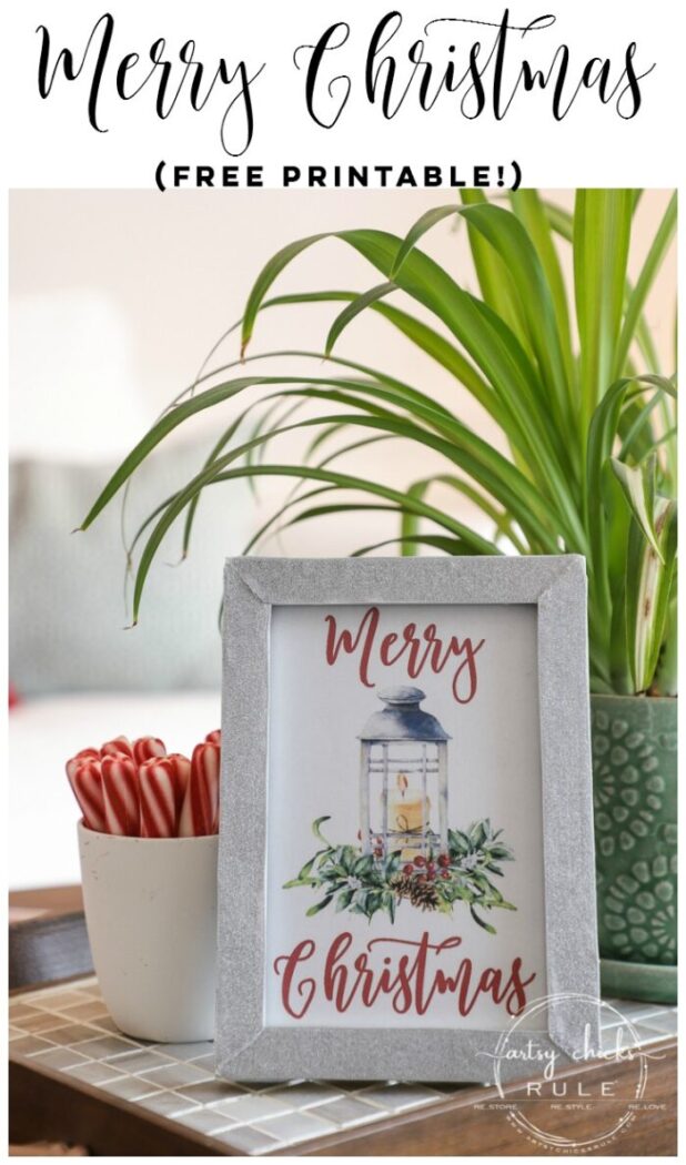 Merry Christmas Printable Free Download Artsy Chicks Rule