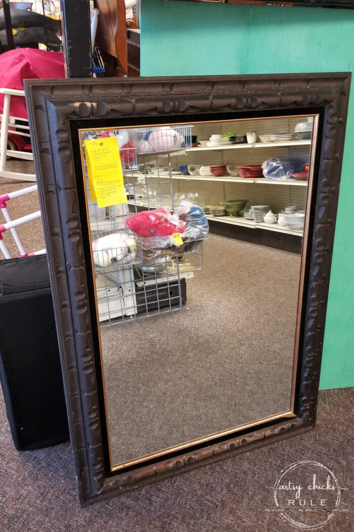 Fun finds, furniture and things I came across (and brought home!) from my latest thrift shopping outing! artsychicksrule.com #thriftstorefinds #thriftstoremakeovers #thriftymakeovers 