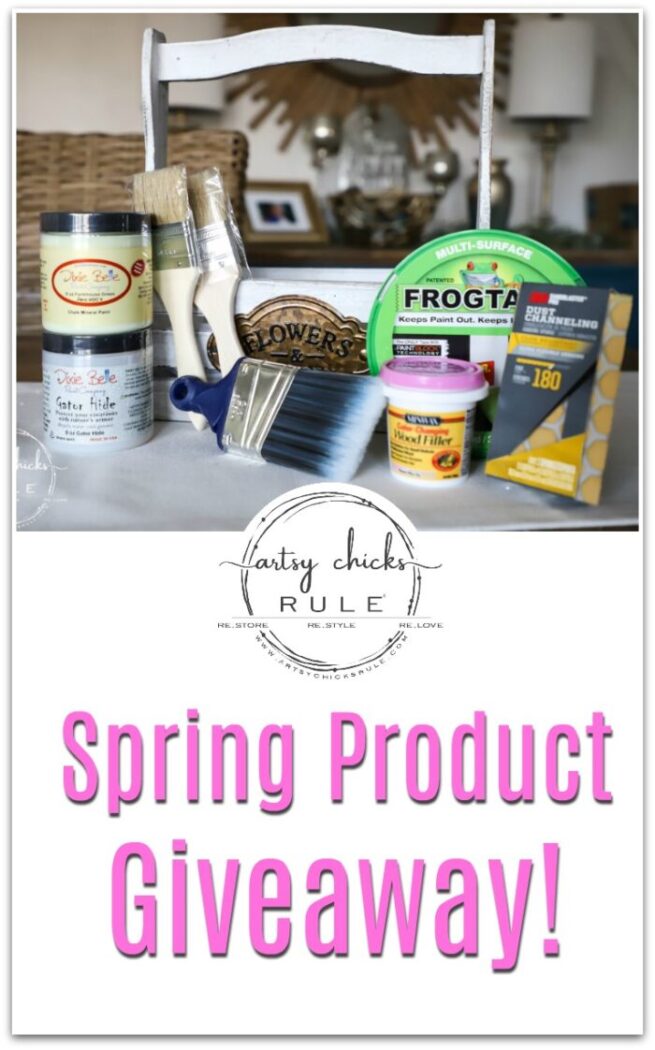 Spring Product Giveaway artsychicksrule.com #springgiveaway #springprojects