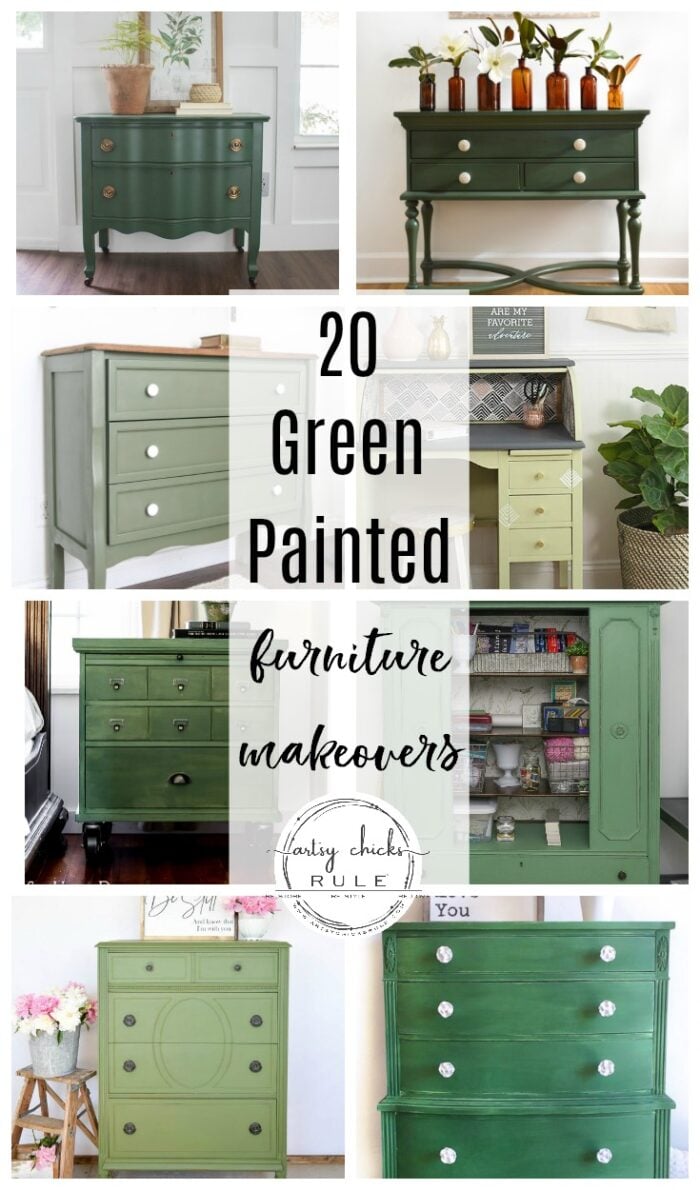 20 Green Painted Furniture Ideas Artsy Chicks Rule