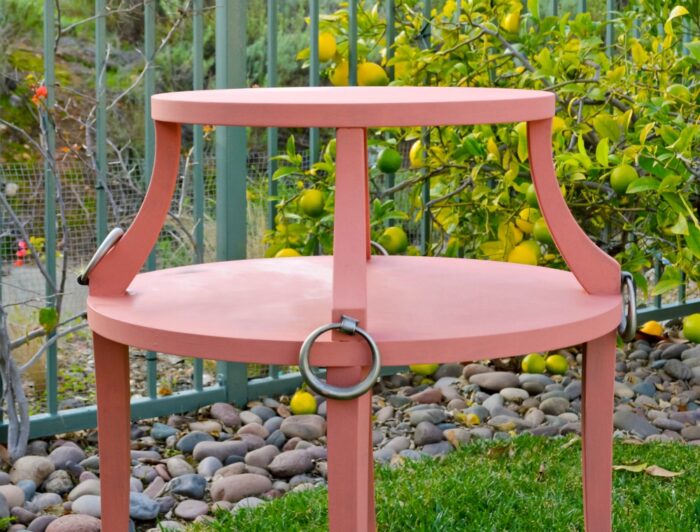 10 CORAL painted furniture makeovers to boost your creativity and bring inspiration for that piece waiting for a makeover! artsychicksrule.com #coralpaintedfurniture #coralcolor #coraldecor #coralfurniture #paintedfurniture