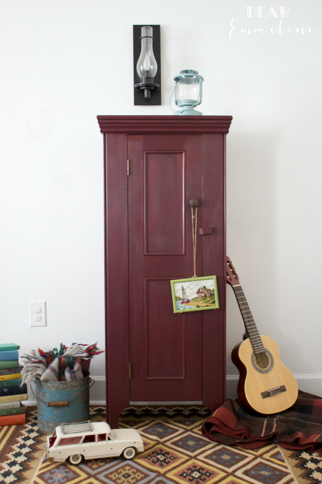 Red is a fun and vibrant color! Perfect for that pop of color or statement piece. Here are 13 inspiring red painted furniture ideas! #artsychicksrule.com #redpaintedfurniture #redfurnitureideas #redpaint