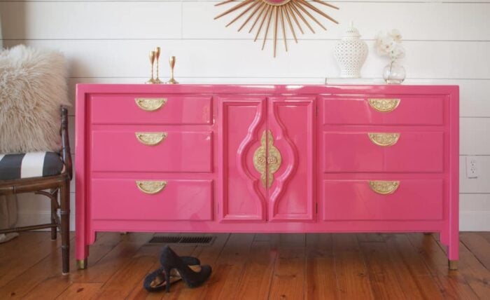 10+ Pink Furniture Makeovers Every Furniture Lover Must See - The