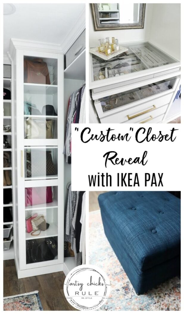 Custom" Master Closet Reveal PAX Closet System) - Chicks Rule®