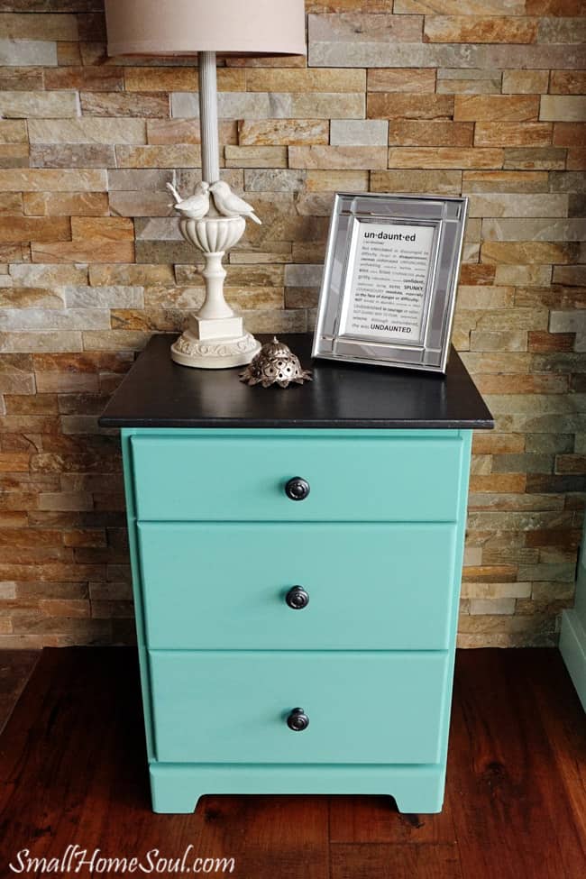 aqua nightstand