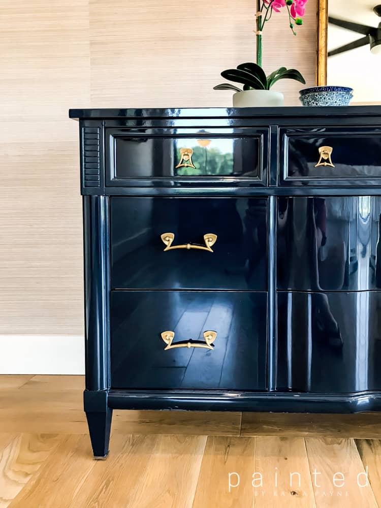 19 Navy Painted Furniture Makeovers (ideas and inspiration) Artsy