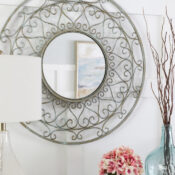 Metal Mirror Makeover (simple method!)