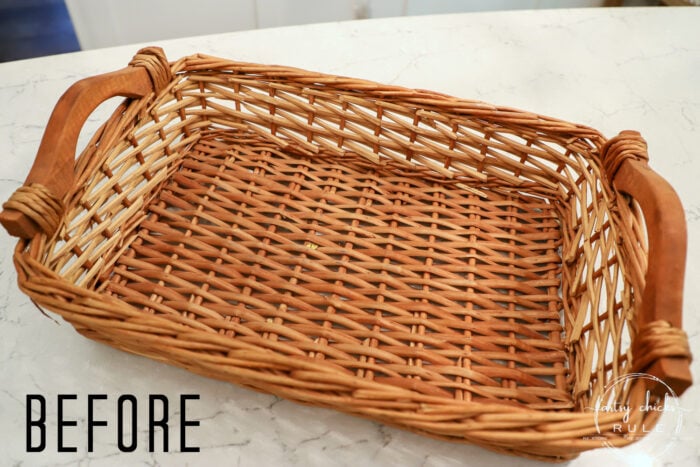 Old tired baskets?? Add a little paint for a brand new look. Here are several simple basket makeover ideas to get started! artsychicksrule.com #basketmakeoverideas #paintedbaskets #basketmakeover