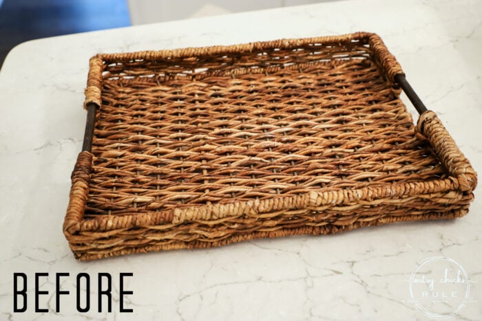 Old tired baskets?? Add a little paint for a brand new look. Here are several simple basket makeover ideas to get started! artsychicksrule.com #basketmakeoverideas #paintedbaskets #basketmakeover