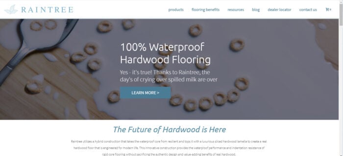 Today I'm talking about our waterproof hardwood flooring update, the importance of finding the right retailer, and how to prep for flooring install. artsychicksrule.com #sp #raintreefloors #waterproofhardwood #raintreeflooring #woodwithoutworry #waterproofflooring