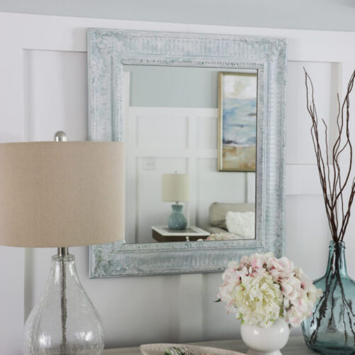 Wood Mirror Makeover Artsy Chicks Rule®