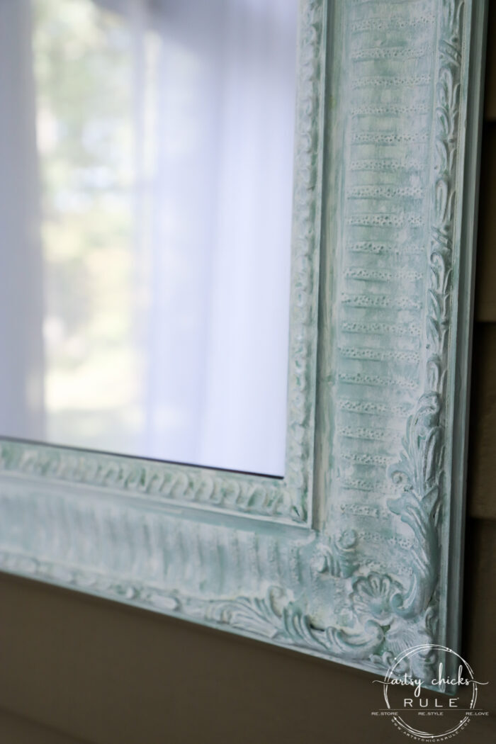 How To Paint a Mirror Frame (DIY)