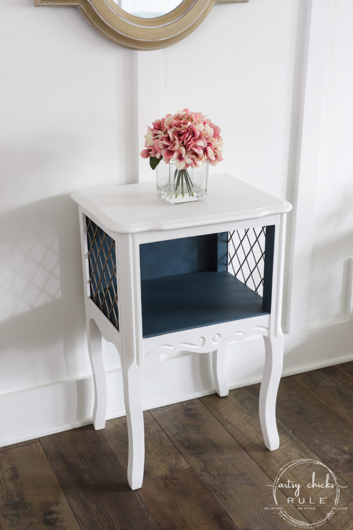 Fusion Seaside & Picket Fence Side Table