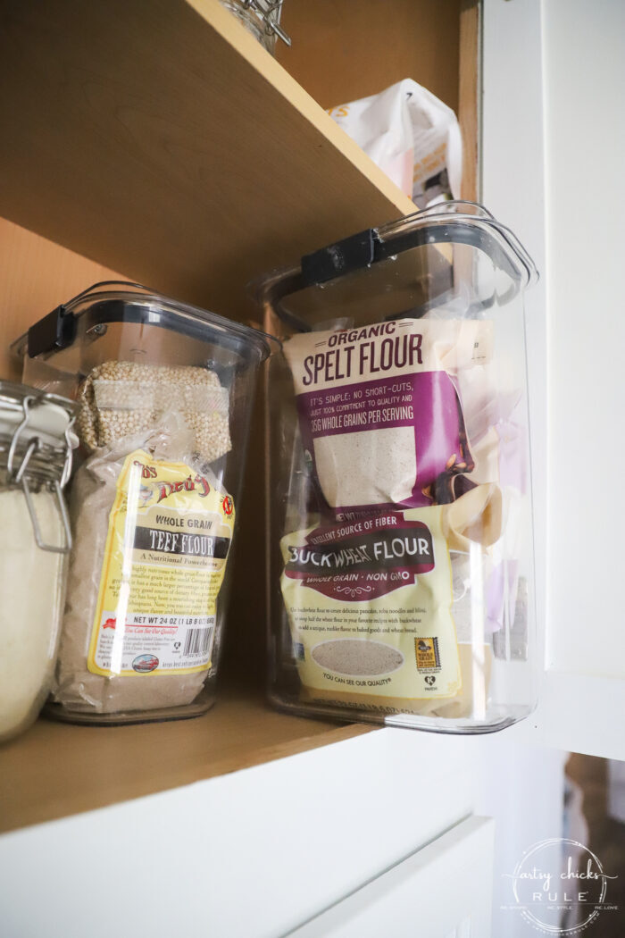 see through food storage containers for small food items