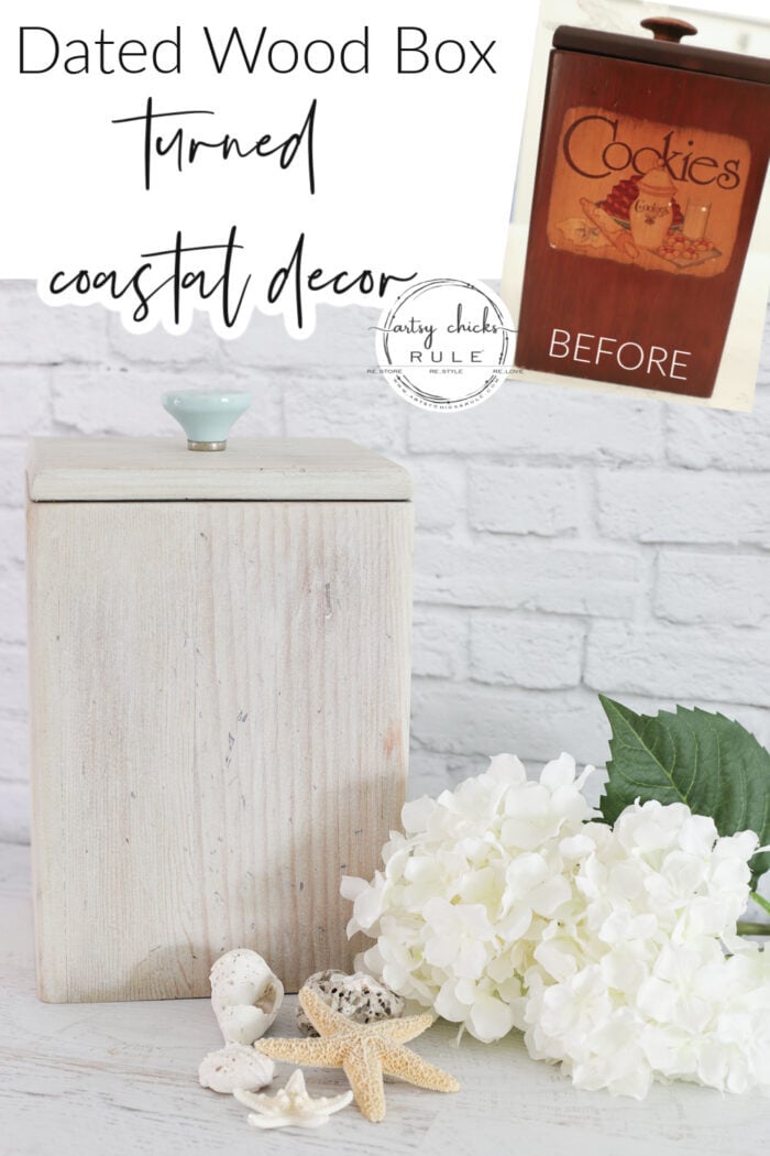 Create your own coastal look decor with thrift store finds...easy and cheap!! artsychicksrule.com
