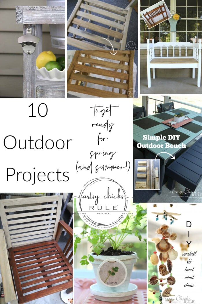 Outdoor Projects To Get Ready For Spring (and summer!)
